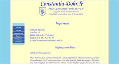 Desktop Screenshot of constantia-dohr.de