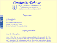 Tablet Screenshot of constantia-dohr.de